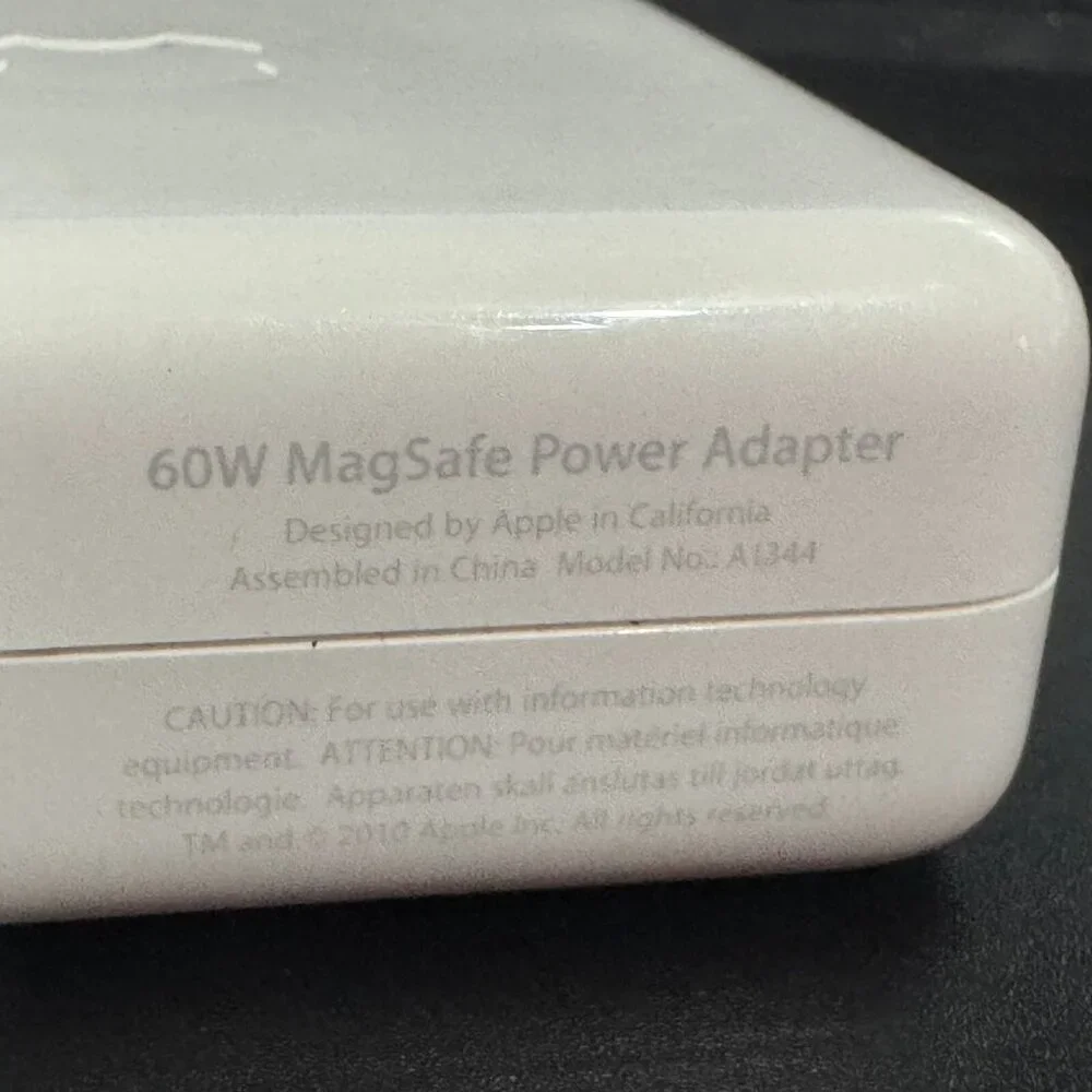 Apple Power Supplies: Set of 3 60W MagSafe Power Adapters, OEM